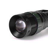 Brightest Zoomable T6 6000 Lumen Tactical LED Flashlight