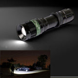 Brightest Zoomable T6 6000 Lumen Tactical LED Flashlight